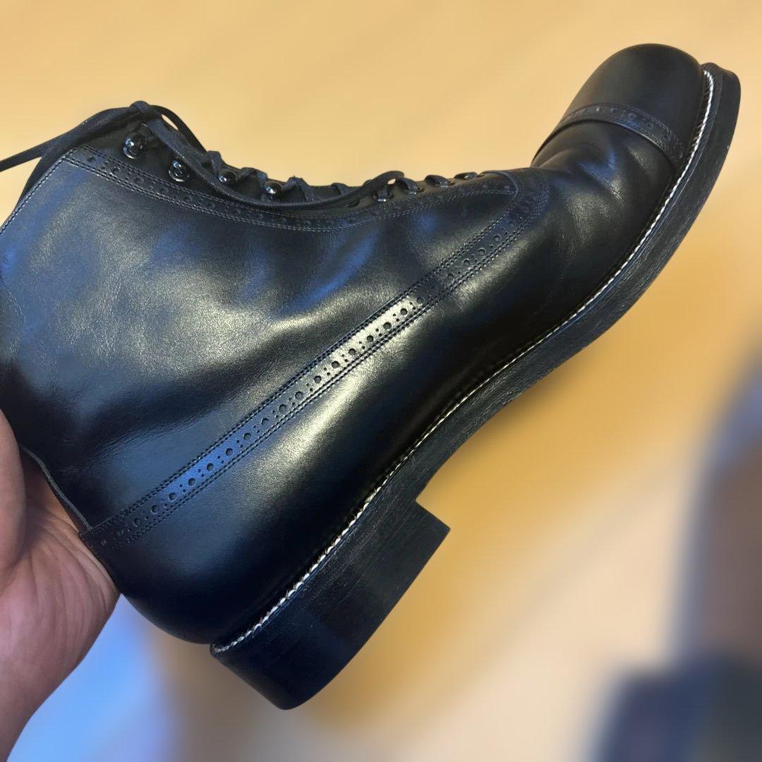 浅草老舗ブランド　PICKER CLOTHING CAPTOE バルモラルブーツ