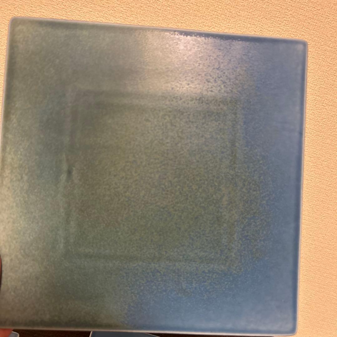 ノリタケ　オリッジ　ブルー　デザートプレート　スクエアプレート