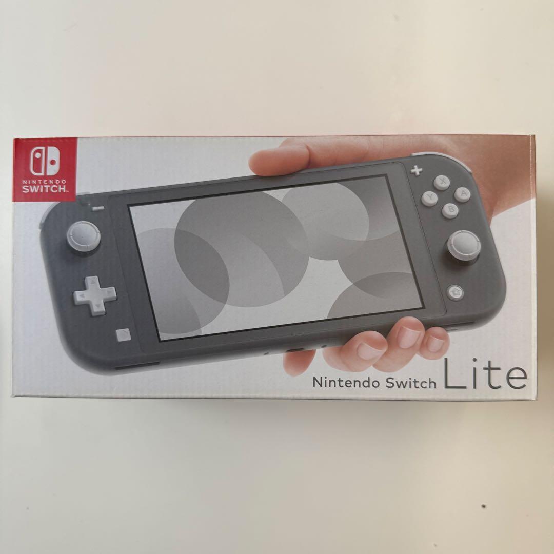 Nintendo switch Lite 本体　グレー