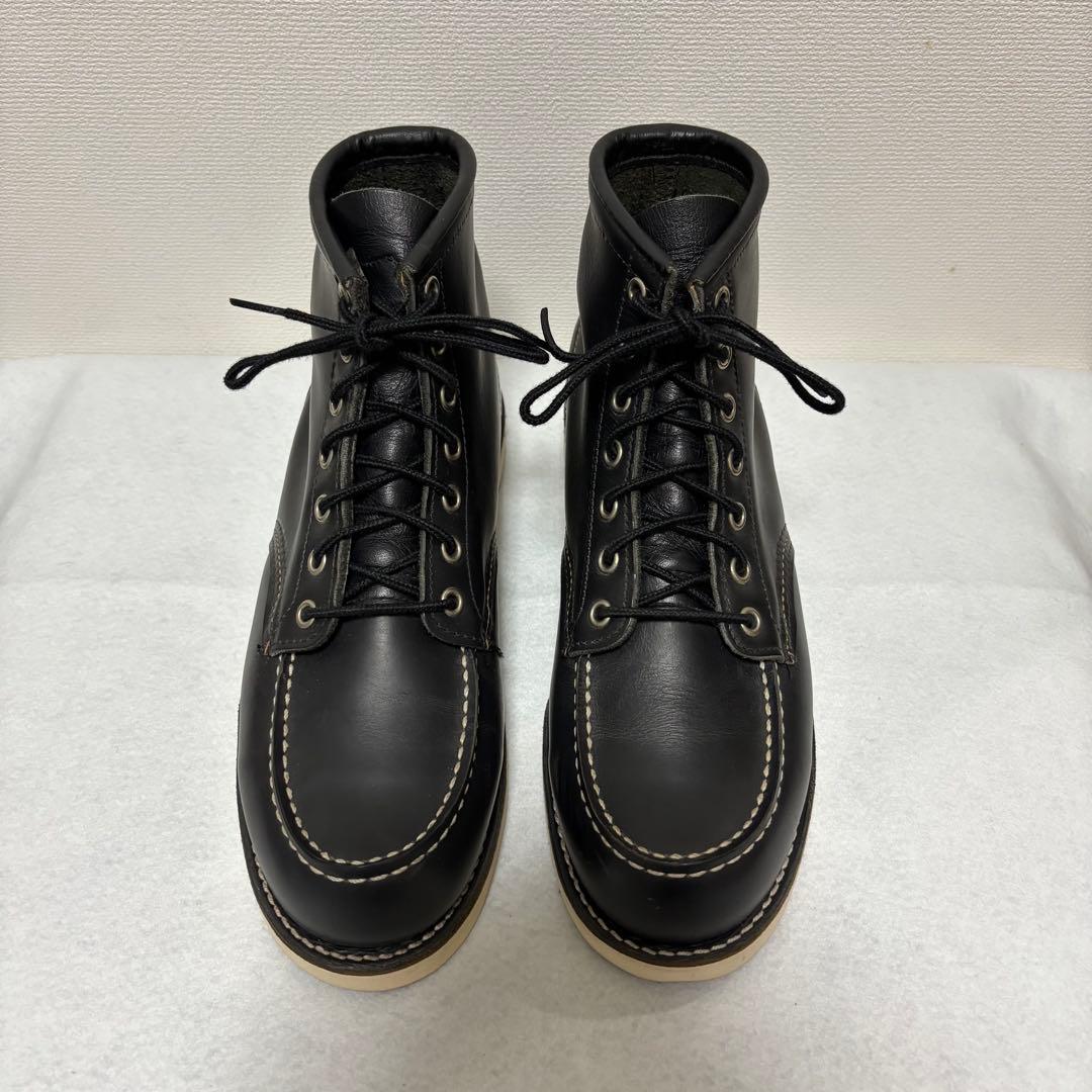 【03年製】刺繍羽タグ REDWING ヴィンテージ 8130 8179 黒8D