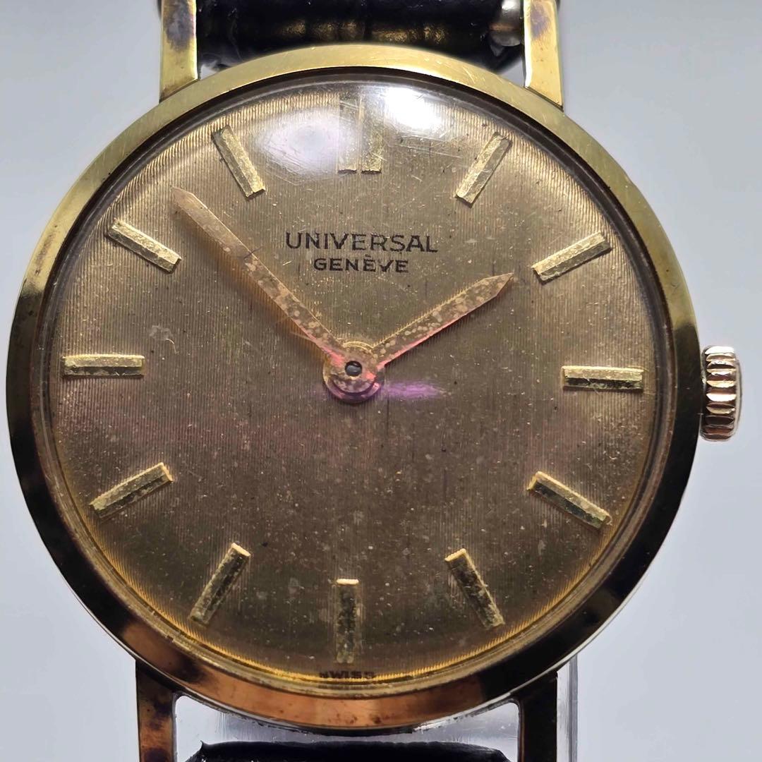 稼動品 UNIVERSAL GENEVE 手巻き 48207-1 ヴィンテージ