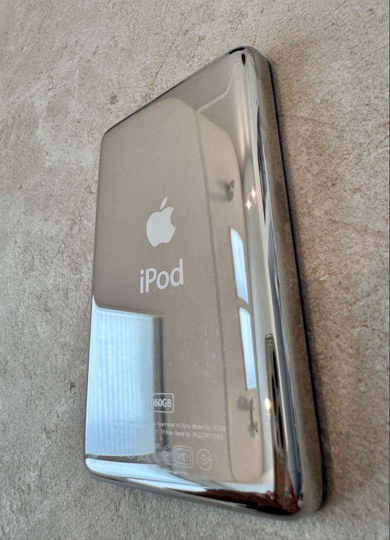 極美品 iPod Classic 第7世代SSD化電池新品160GB→256GB