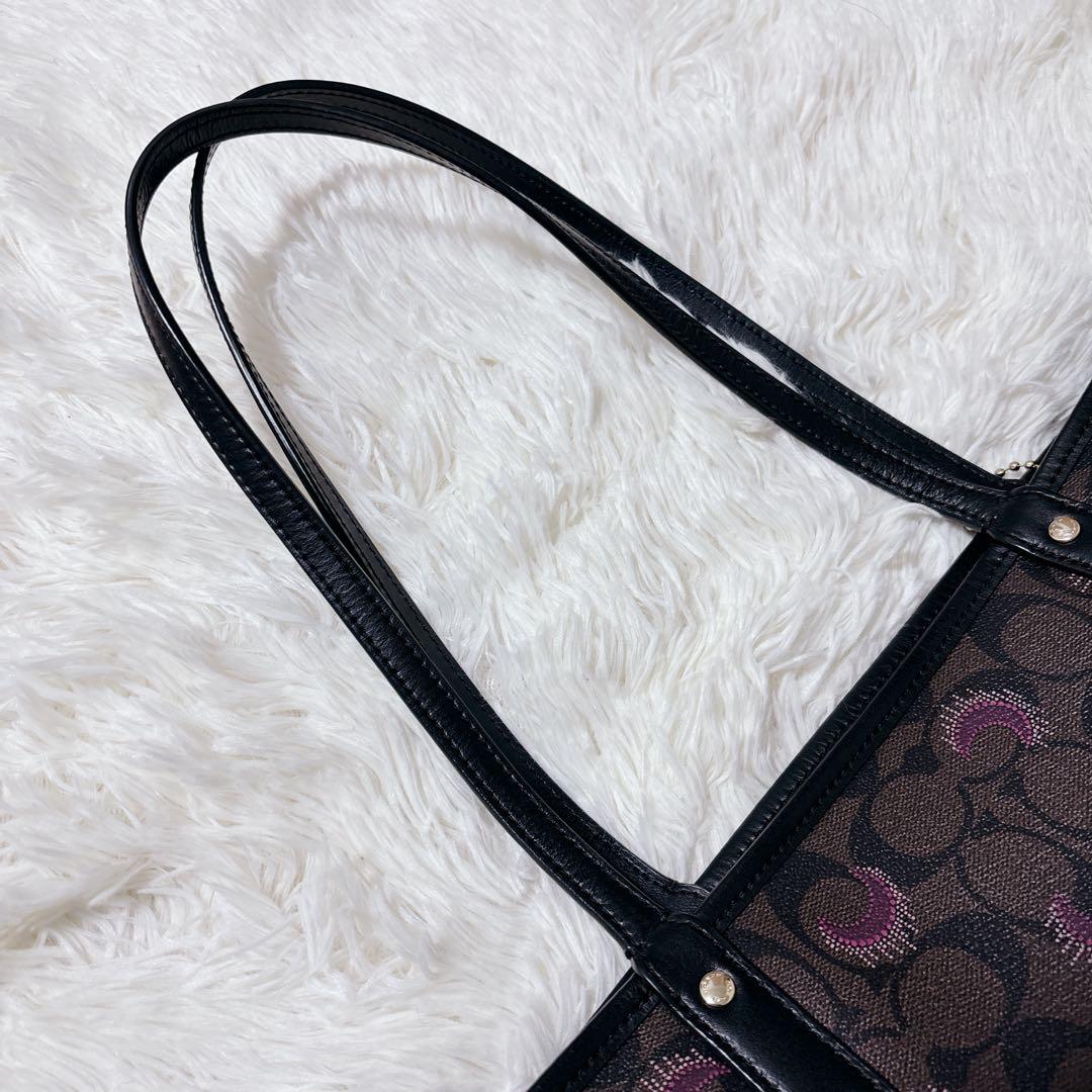 【未使用級】COACH トートバッグ シグネチャー ムーンリバーシブル A4収納