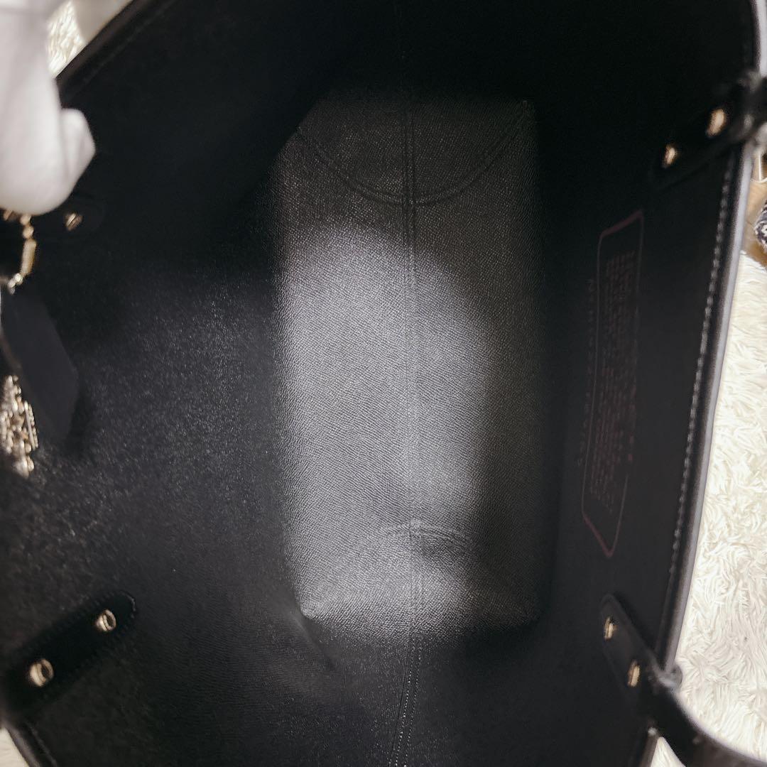 【未使用級】COACH トートバッグ シグネチャー ムーンリバーシブル A4収納