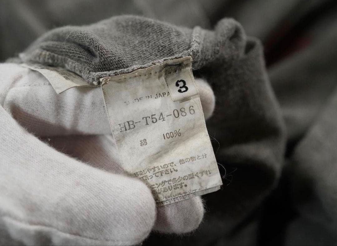 06AW バロック期 ヨウジヤマモトプールオム 星 プリント Tシャツ 長袖