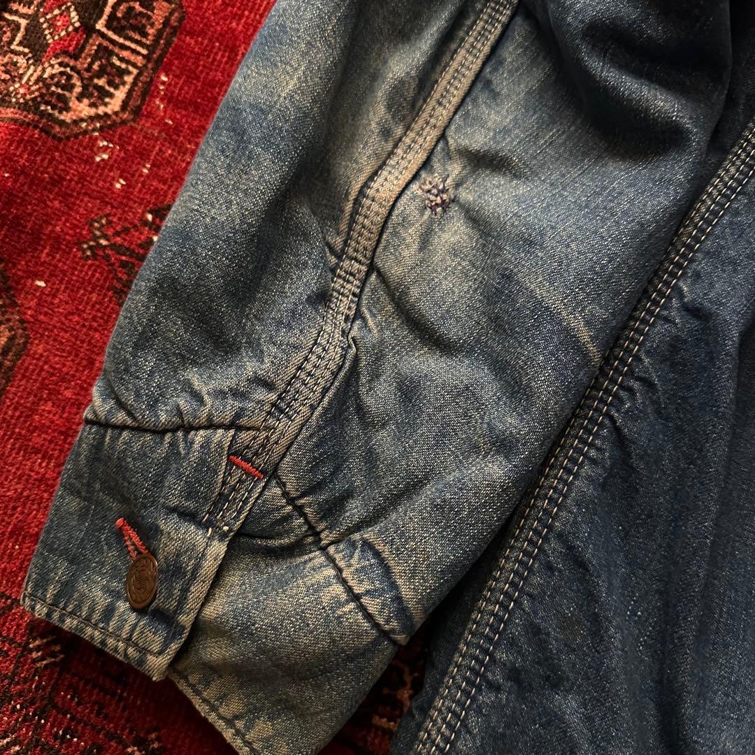 べ*ぷ様 50s-60s RAIL CHIEF デニムカバーオール 実寸36-3