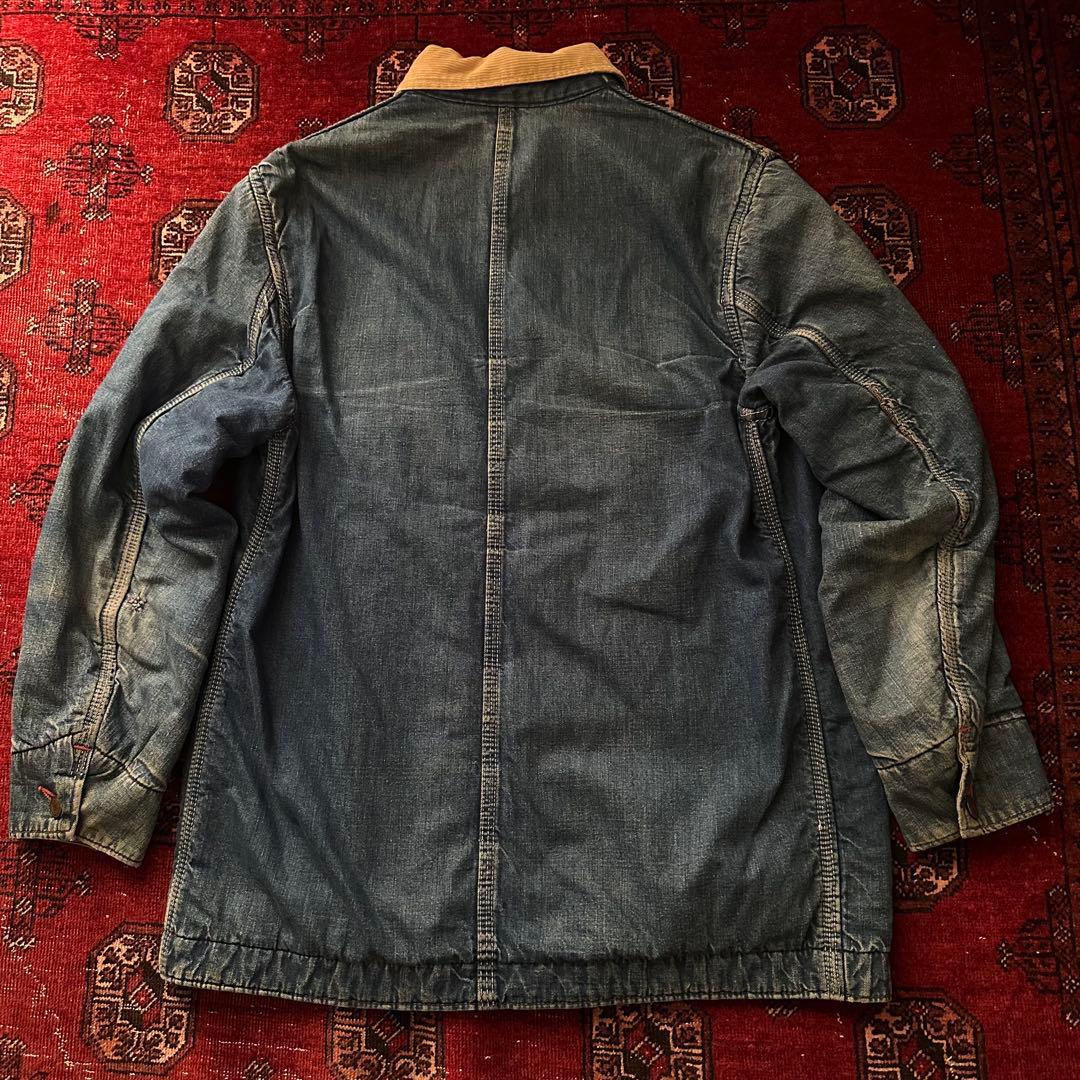 べ*ぷ様 50s-60s RAIL CHIEF デニムカバーオール 実寸36-3