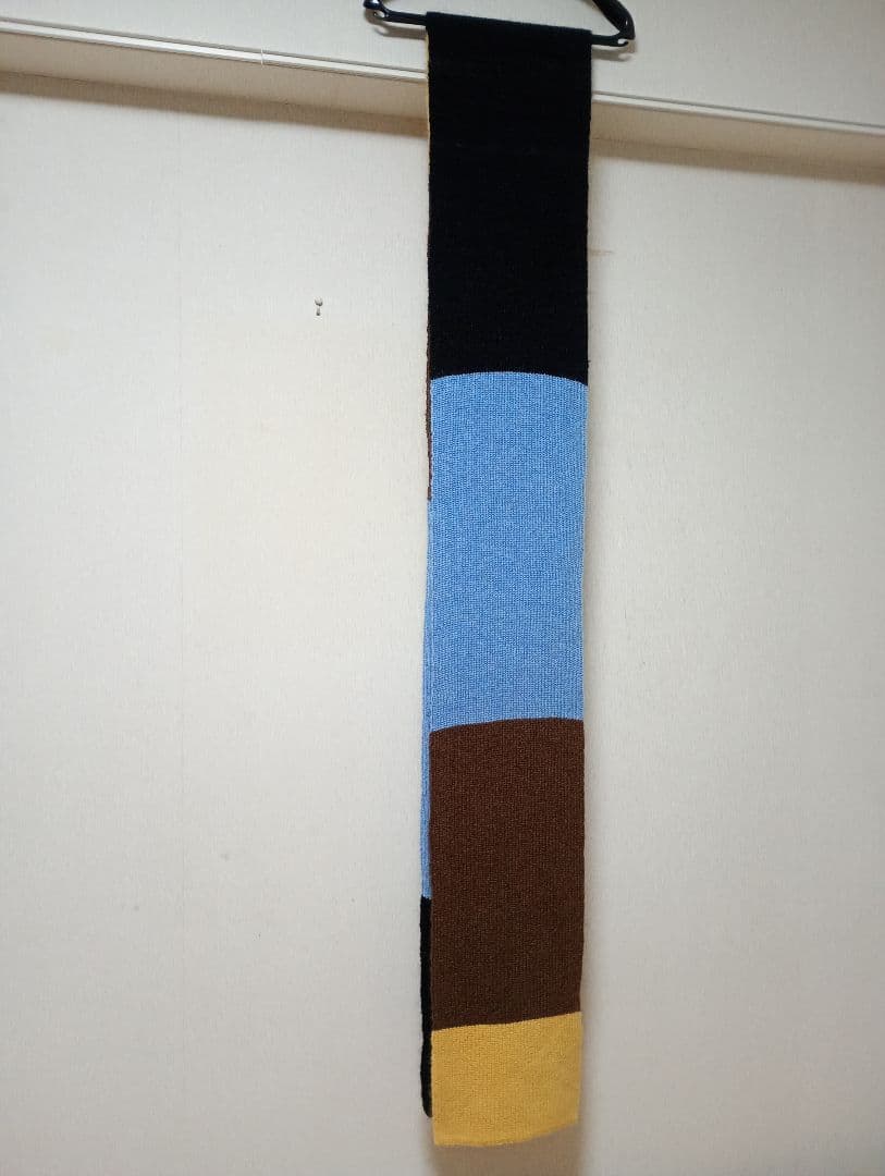 oneday apartment japan ブロックカラーマフラー