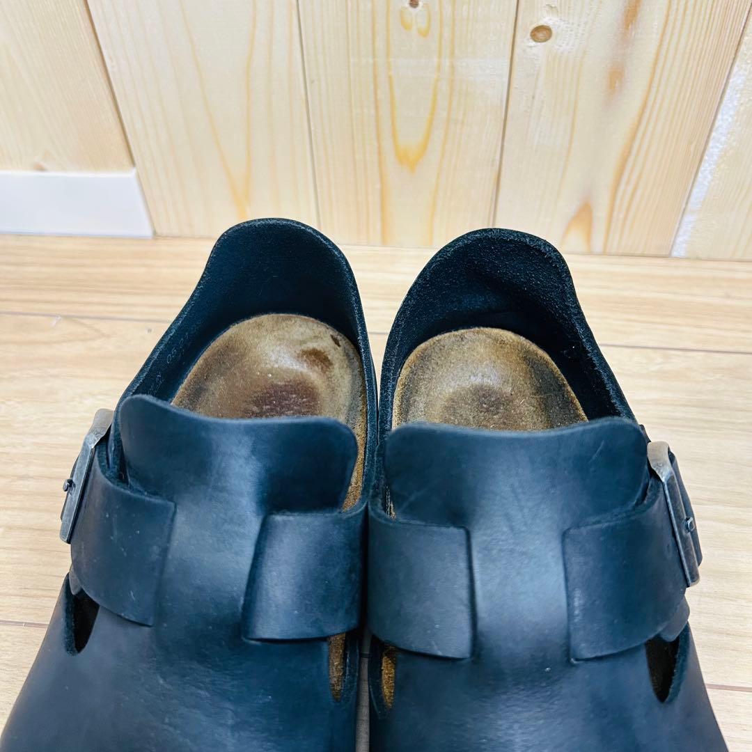 【美品】ビルケンシュトック ロンドン 41（26.5cm）オイルドレザー 黒