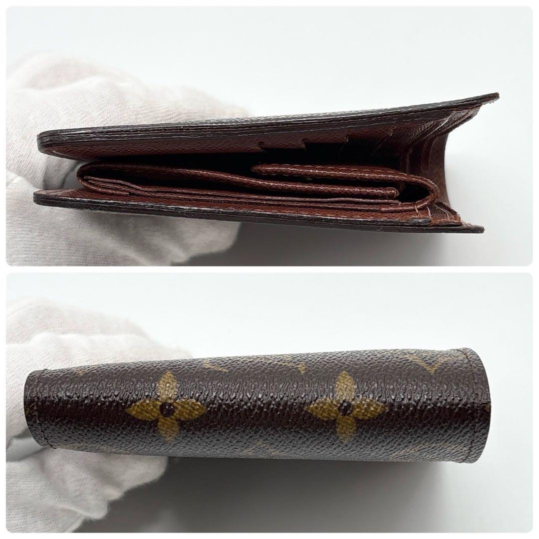 極美品 ルイヴィトン ポルトフォイユマルコ モノグラム 二つ折り M61675