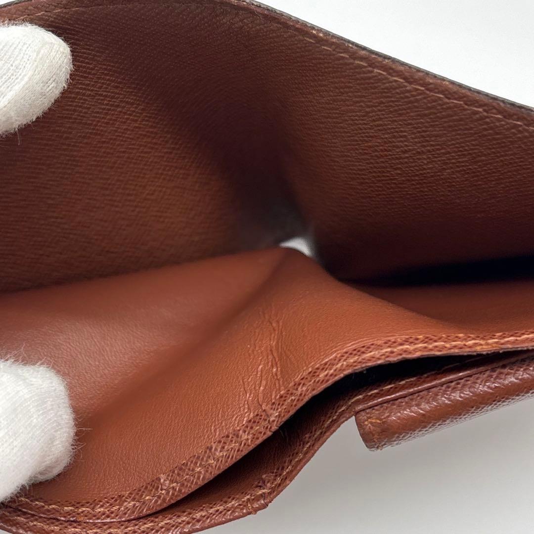 極美品 ルイヴィトン ポルトフォイユマルコ モノグラム 二つ折り M61675