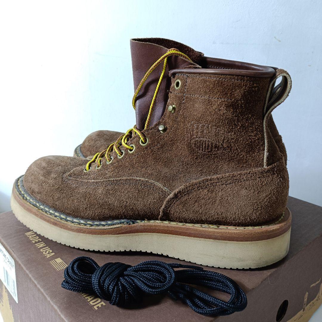 j*o様 WHITE’S BOOTS レースアップブーツ US9.5E ブラウン