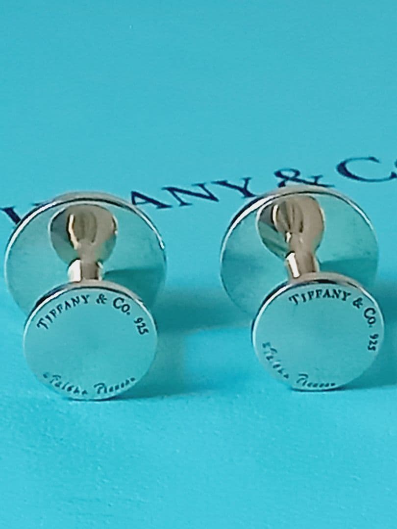 美品 TIFFANY ティファニー ネジモチーフ シルバーカフス