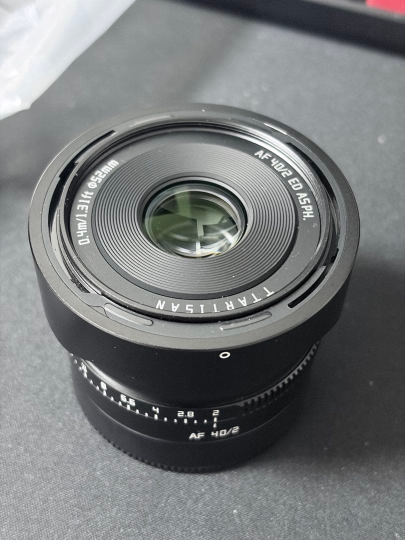 TTArtisan AF 40mm F2 Eマウント