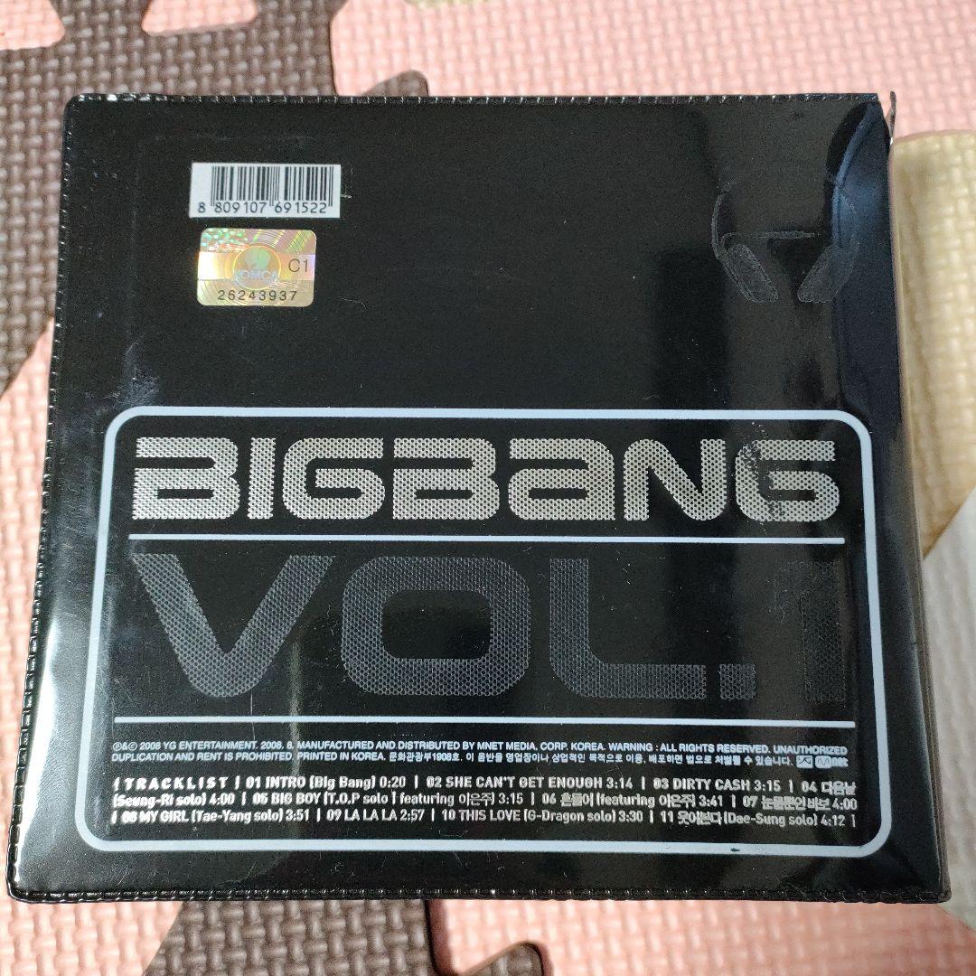 BIGBANG 【VOL.1】 韓国盤CD 1集 SINCE2007 フィルム付