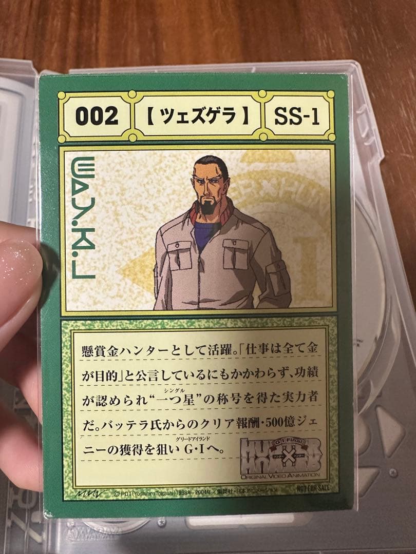 旧HUNTER×HUNTER DVD G.I Final 特典カード付き