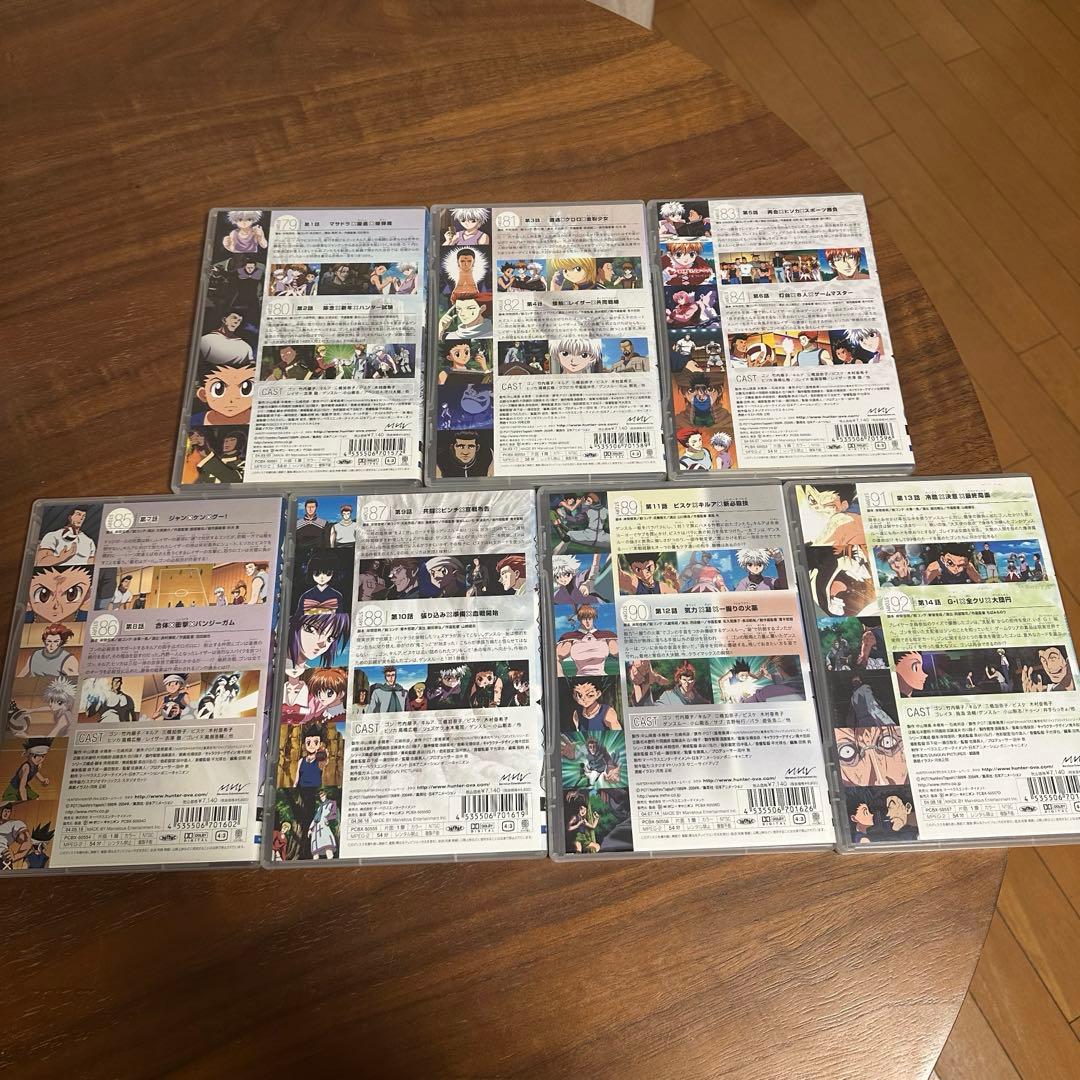 旧HUNTER×HUNTER DVD G.I Final 特典カード付き