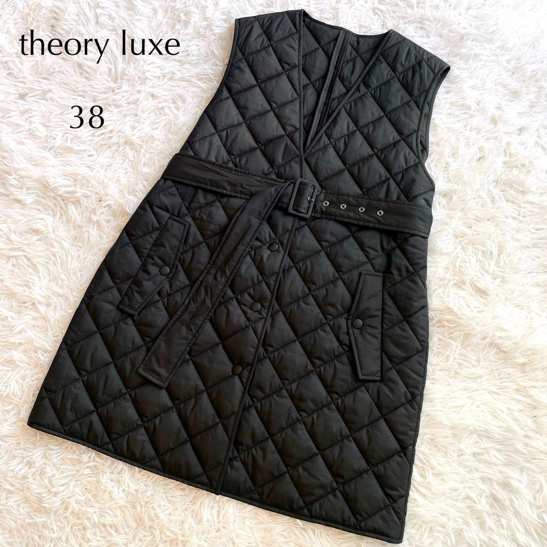 23aw・極美品★セオリーリュクス　CAMILLE NASCA ジレ　黒　38