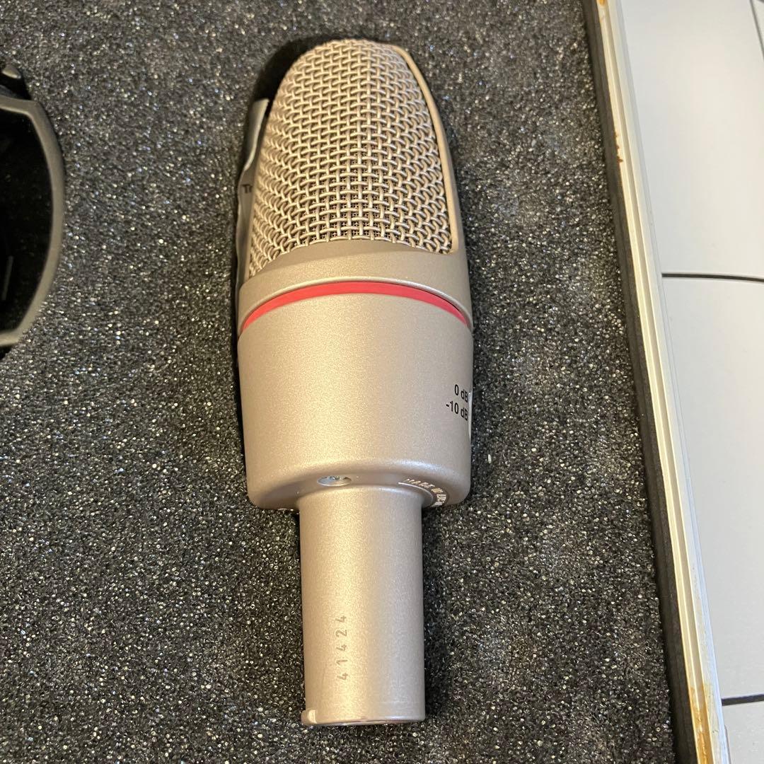 【美品】AKG C3000B ラージダイアフラム コンデンサマイク 動作確認済み