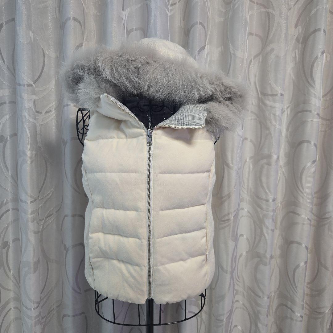 ANAYI☆ファー付きダウンベスト