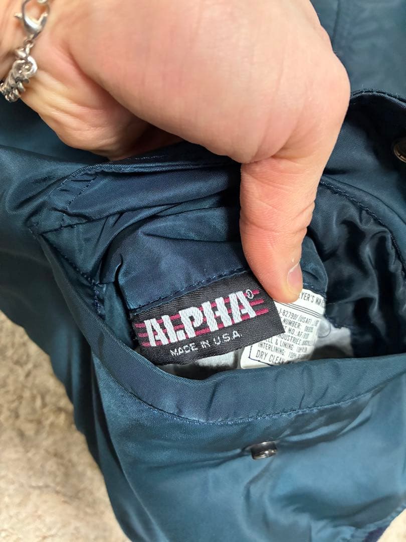 ALPHA MA-1 米国製 XL