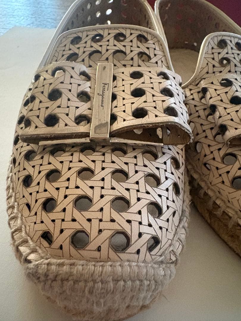 Salvatore Ferragamo フラット パンプス スリッポン　25cm