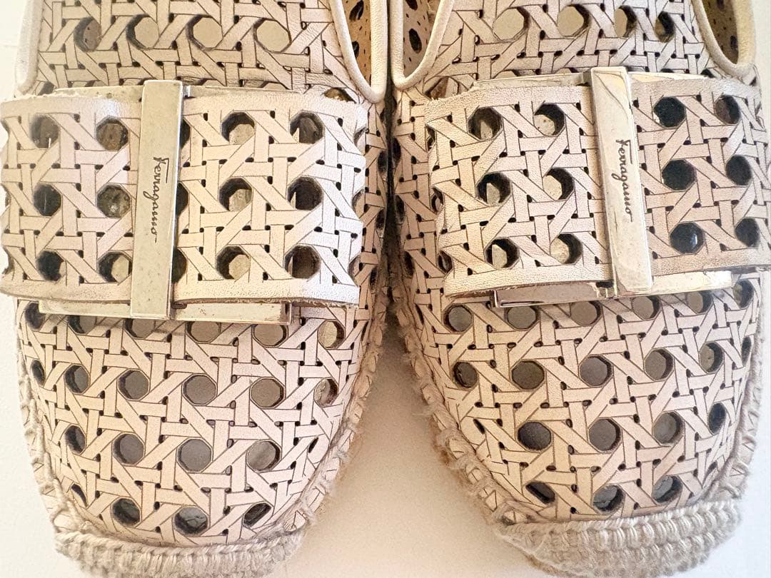 Salvatore Ferragamo フラット パンプス スリッポン　25cm