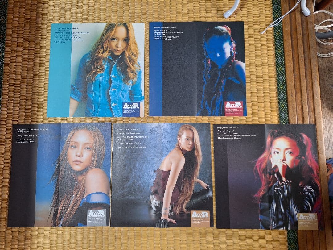 安室奈美恵　ファンクラブ会報　Vol.15～19