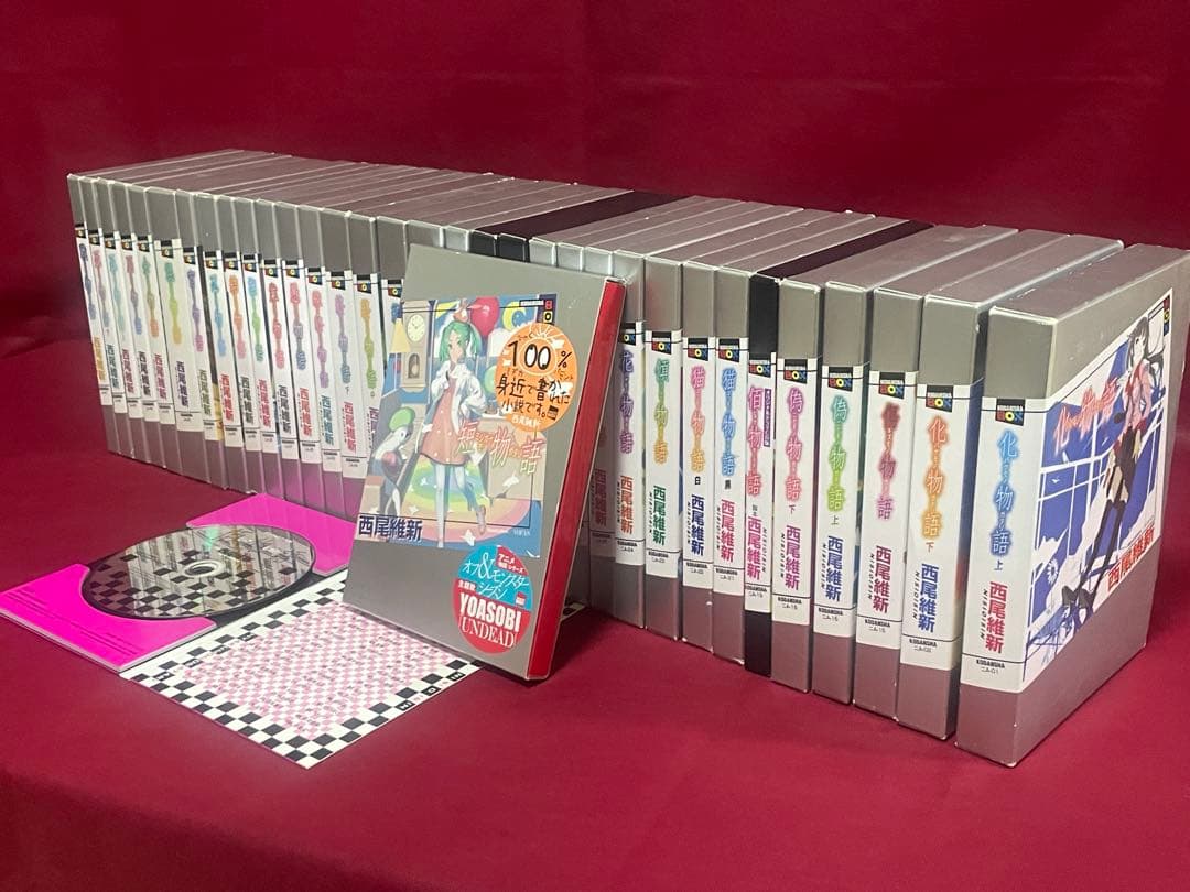 【最新】化物語 物語シリーズ 既刊全34冊セット