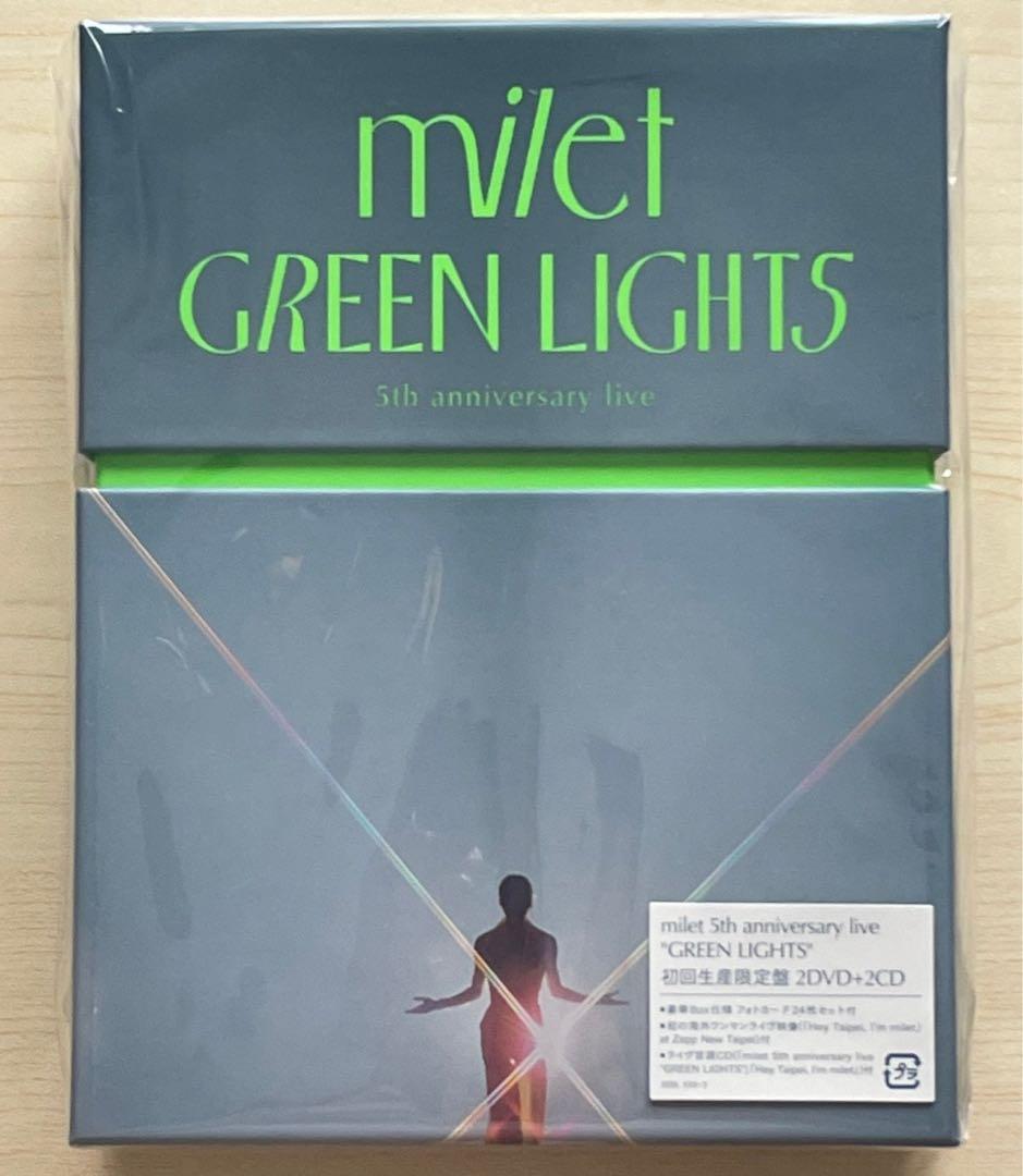 ミュージック milet GREEN LIGHTS 2DVD+2CD
