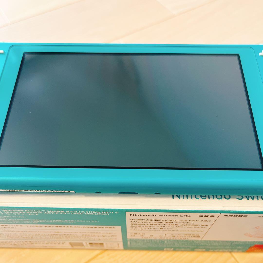 美品✳︎Nintendo Switch Lite✳︎ターコイズブルー