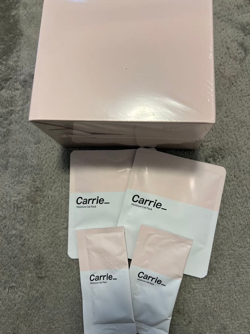 【おまけ付き】Carrie_ モイスチャージェルパック 10枚入り➕おまけ2枚