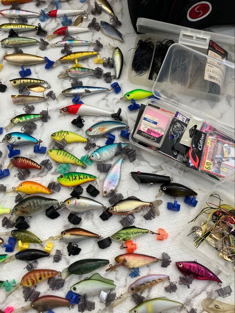 バス釣り引退セット　ルアーまとめ売り　ルアー大量セット　最終価格