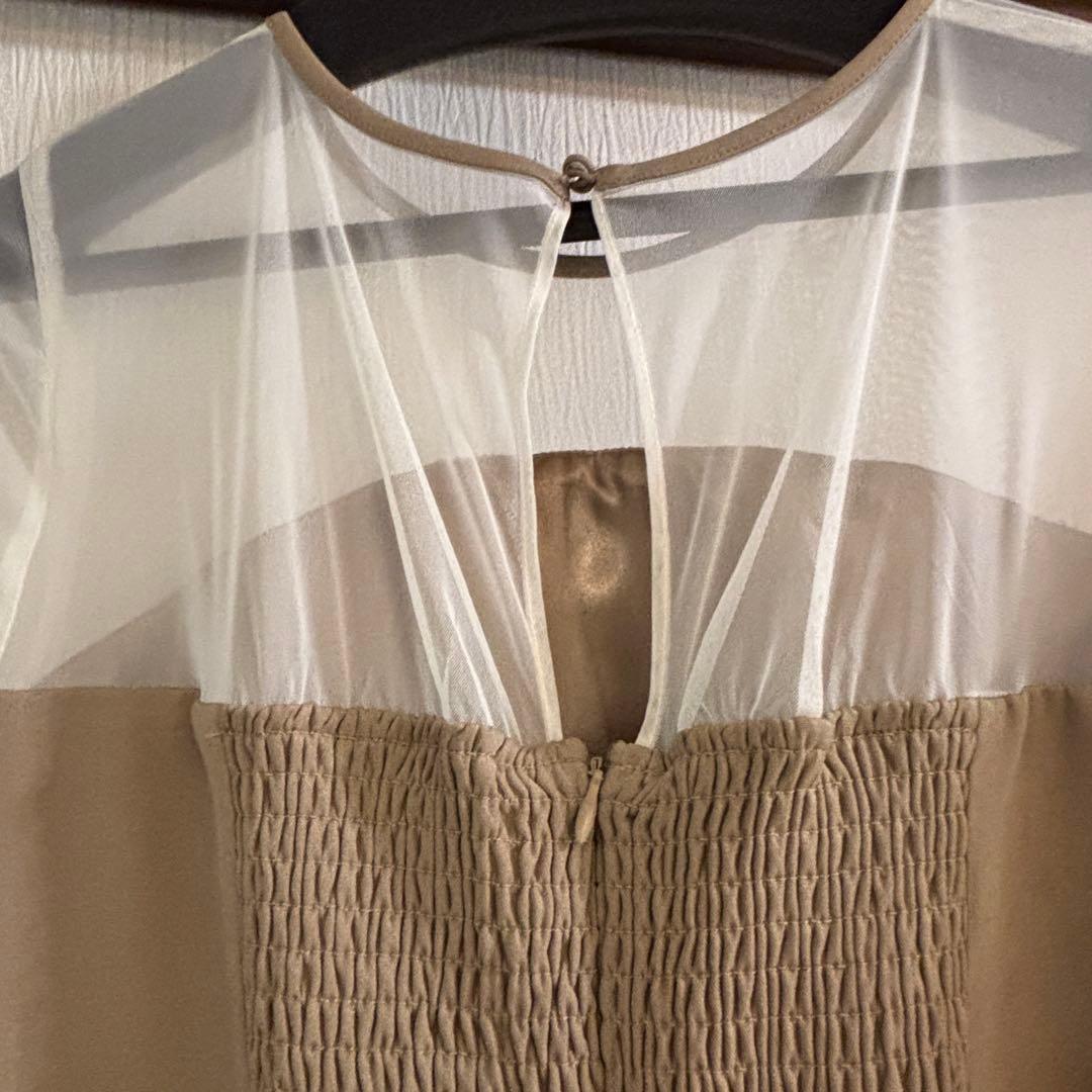 アンドレスド ANDRESD オケージョンドレス　ベージュ　L niana