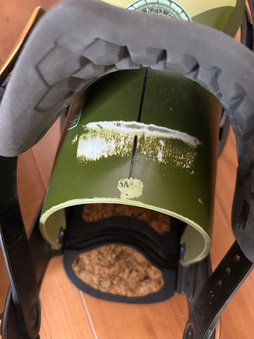 FLUX スノーボード ビンディング オリーブグリーン