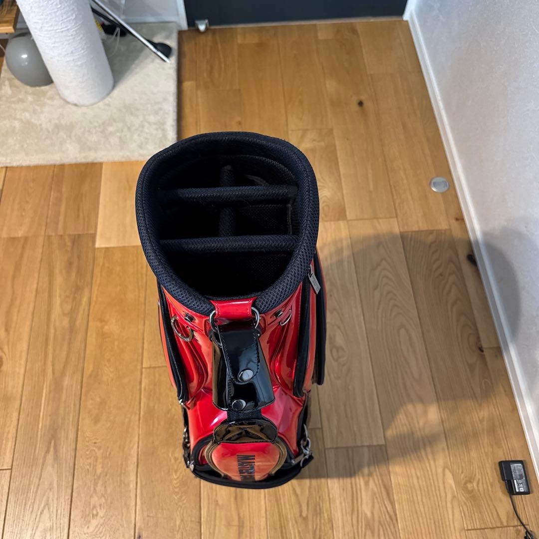 MASTER BUNNY EDITION キャディバッグ 赤黒