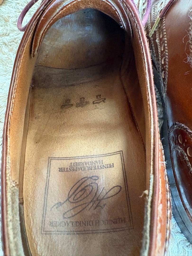 2/8（日）まで値下げ【希少】ハインリッヒディンケラッカー ウイスキーコードバン