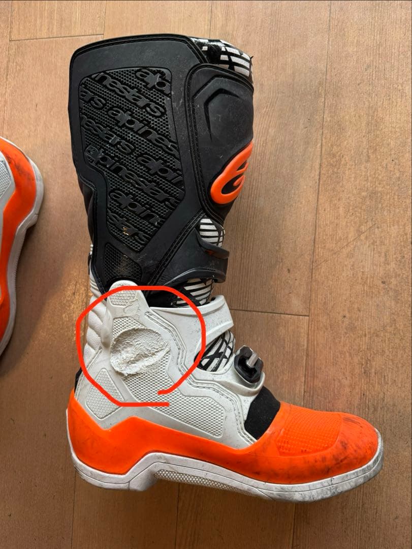 Alpinestars Tech 5 モトクロスブーツ サイズ25.5cm