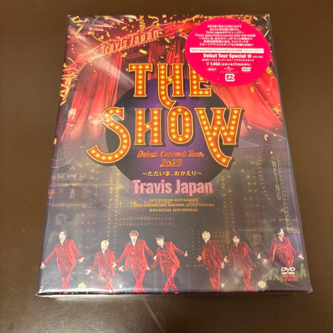 TravisJapan THE SHOW Debut Tour盤DVD