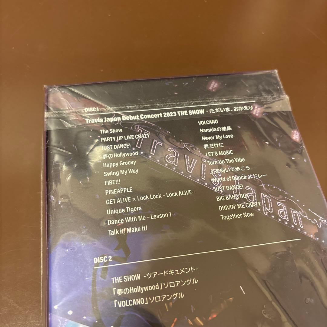TravisJapan THE SHOW Debut Tour盤DVD