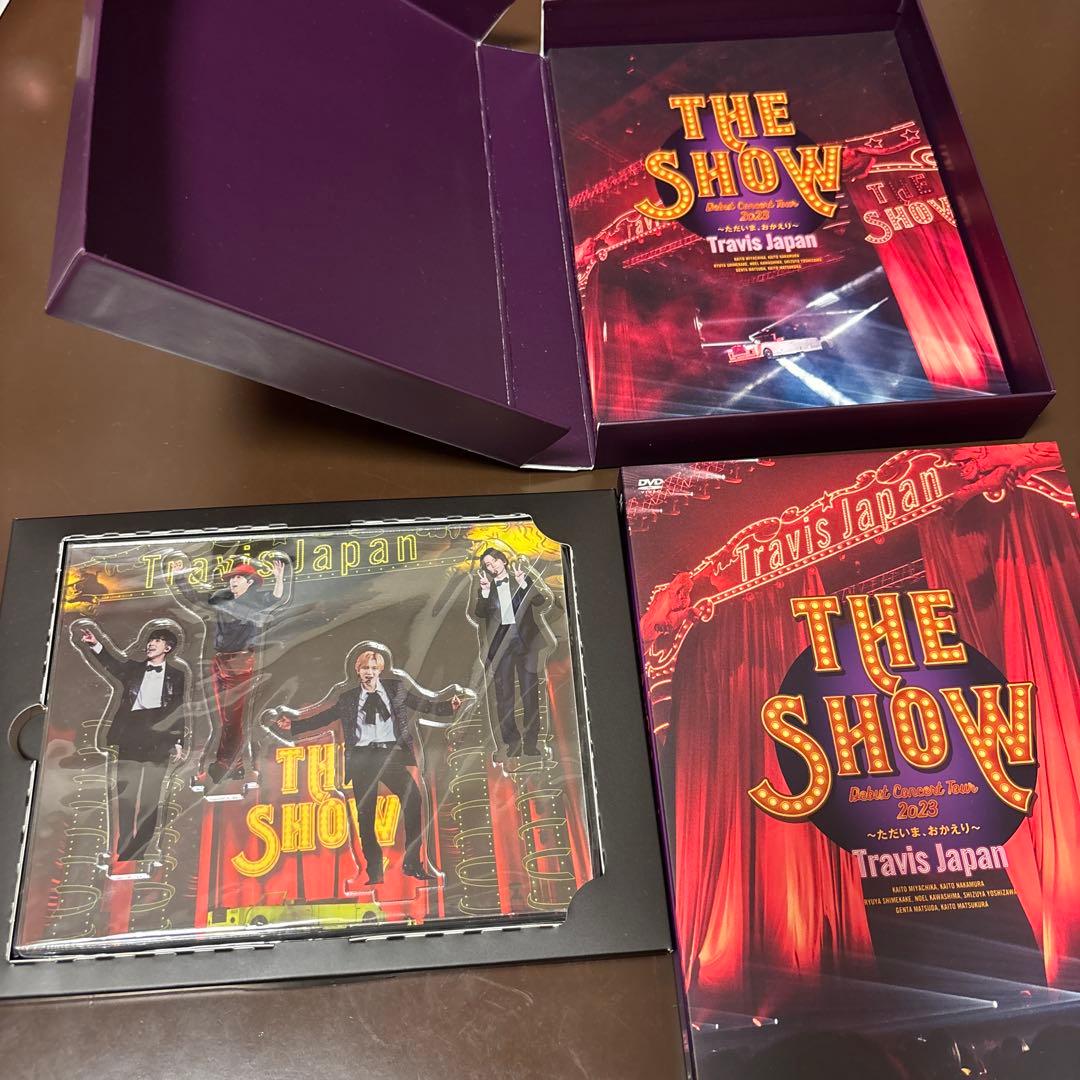 TravisJapan THE SHOW Debut Tour盤DVD