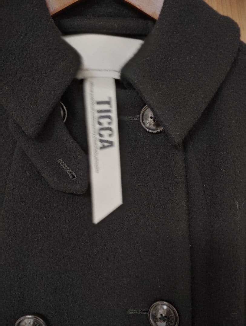 TICCA　テントコート　黒　BLACK