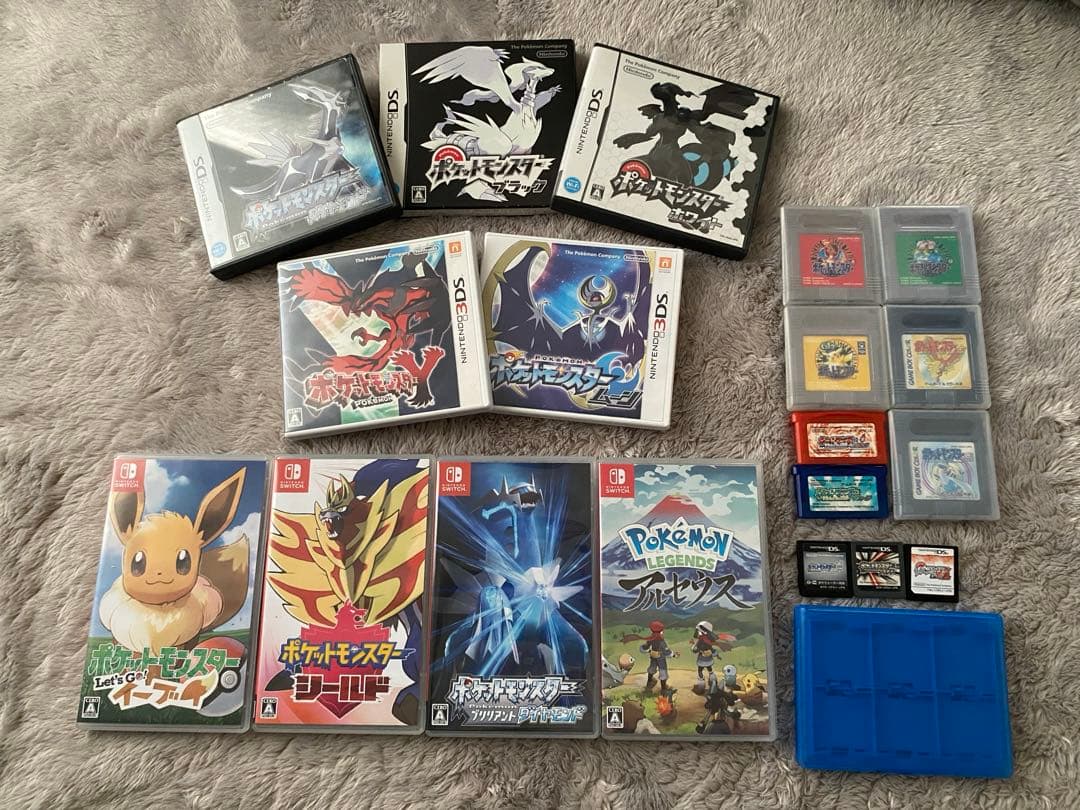 ポケットモンスターシリーズ ソフト19本まとめ売り