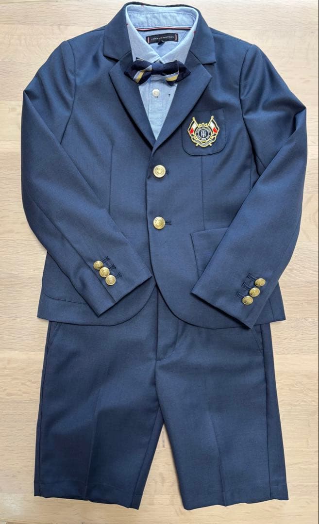 ☆トミーヒルフィガー☆ キッズフォーマル122㎝　5点セット♪