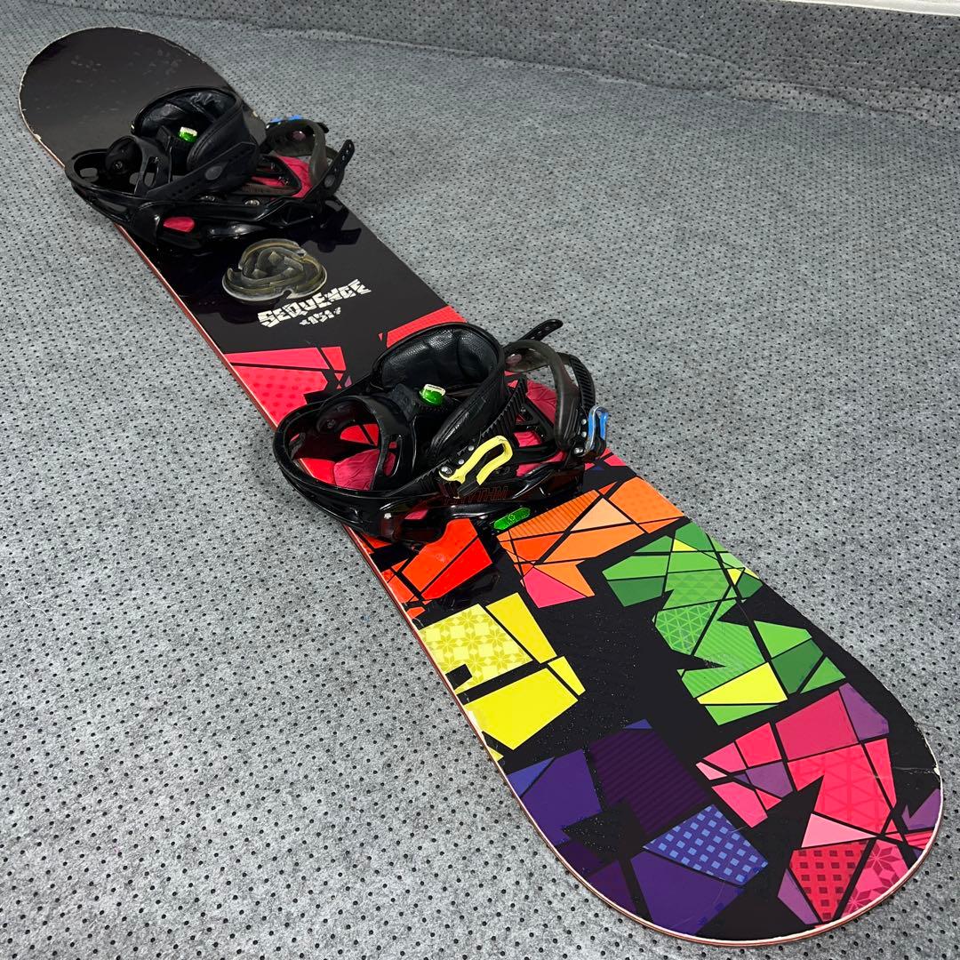 １５回使用 SALOMON SEQUENCE 151cm×RHYTHM Mサイズ