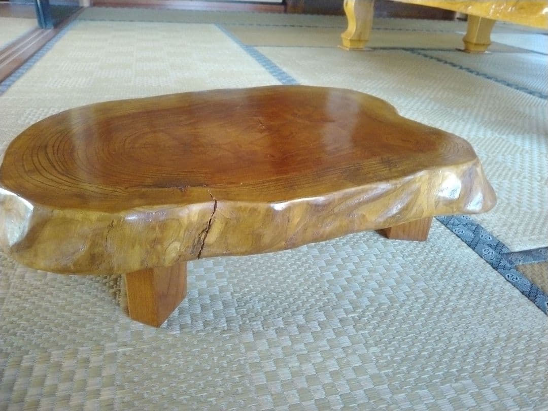 ケヤキ台ミニテーブル