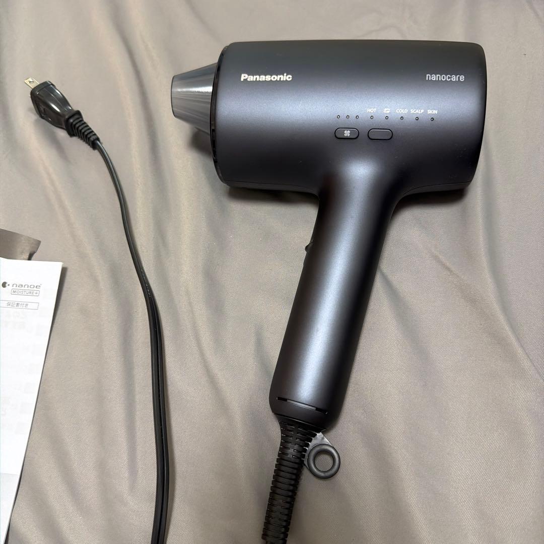 Panasonic ナノケア ヘアドライヤー ブラック EH-BA0J-A