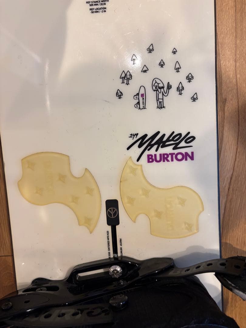 Burton スノーボード 150cm バインディング付き