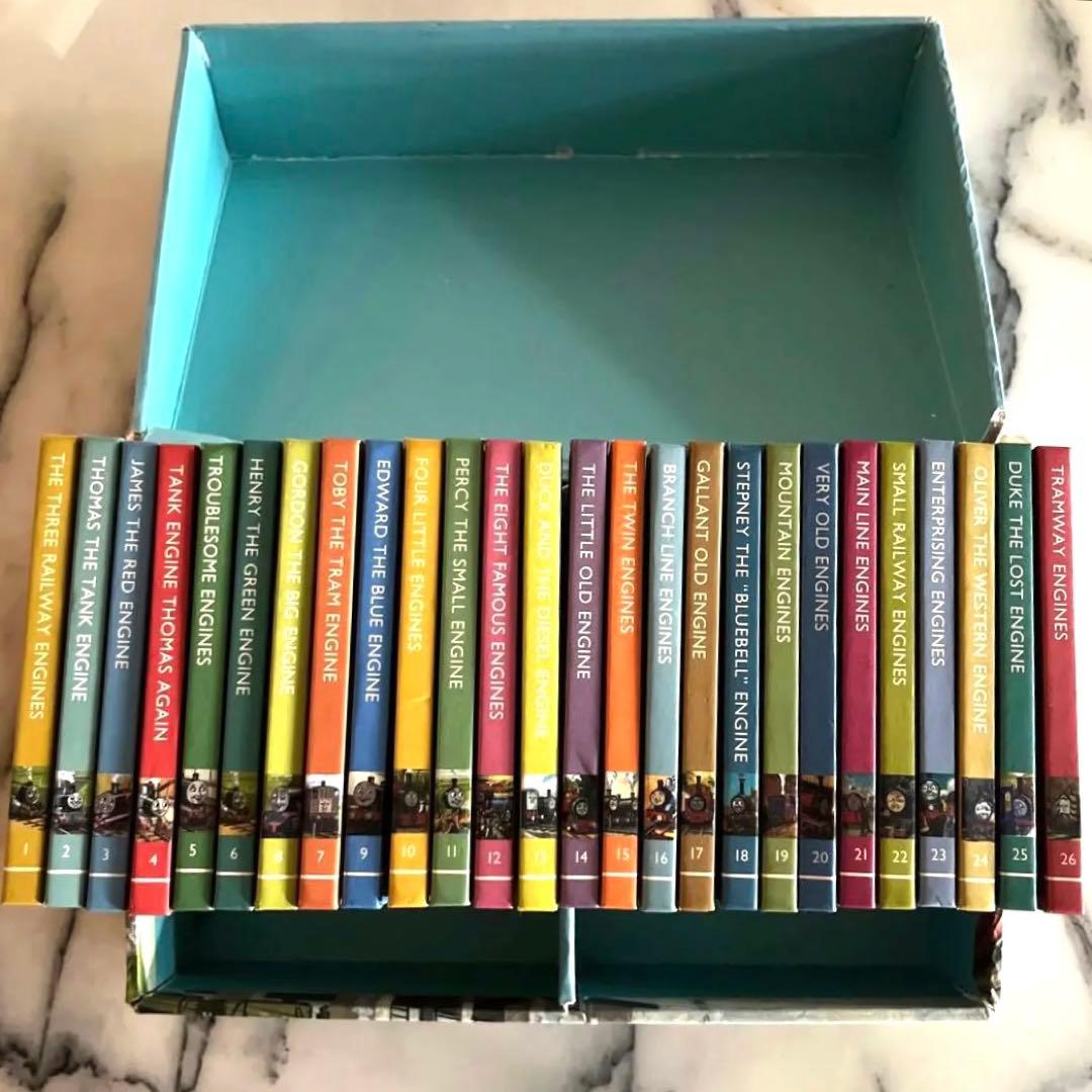 機関車トーマス 絵本 70周年記念オリジナル全26冊ライブラリーセット（英語版）