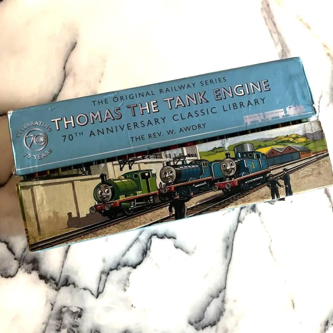 機関車トーマス 絵本 70周年記念オリジナル全26冊ライブラリーセット（英語版）